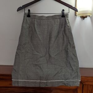 Vintage Escada Tweed Pencil Skirt